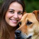 Client Jenna with her dog Max